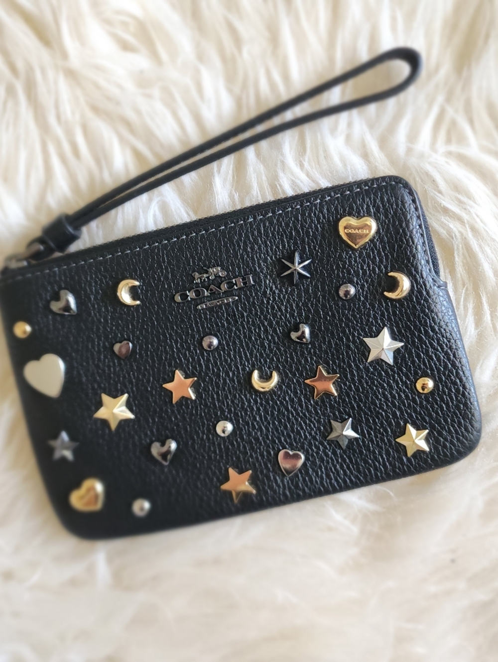 Coach Corner Zip With Rivets
